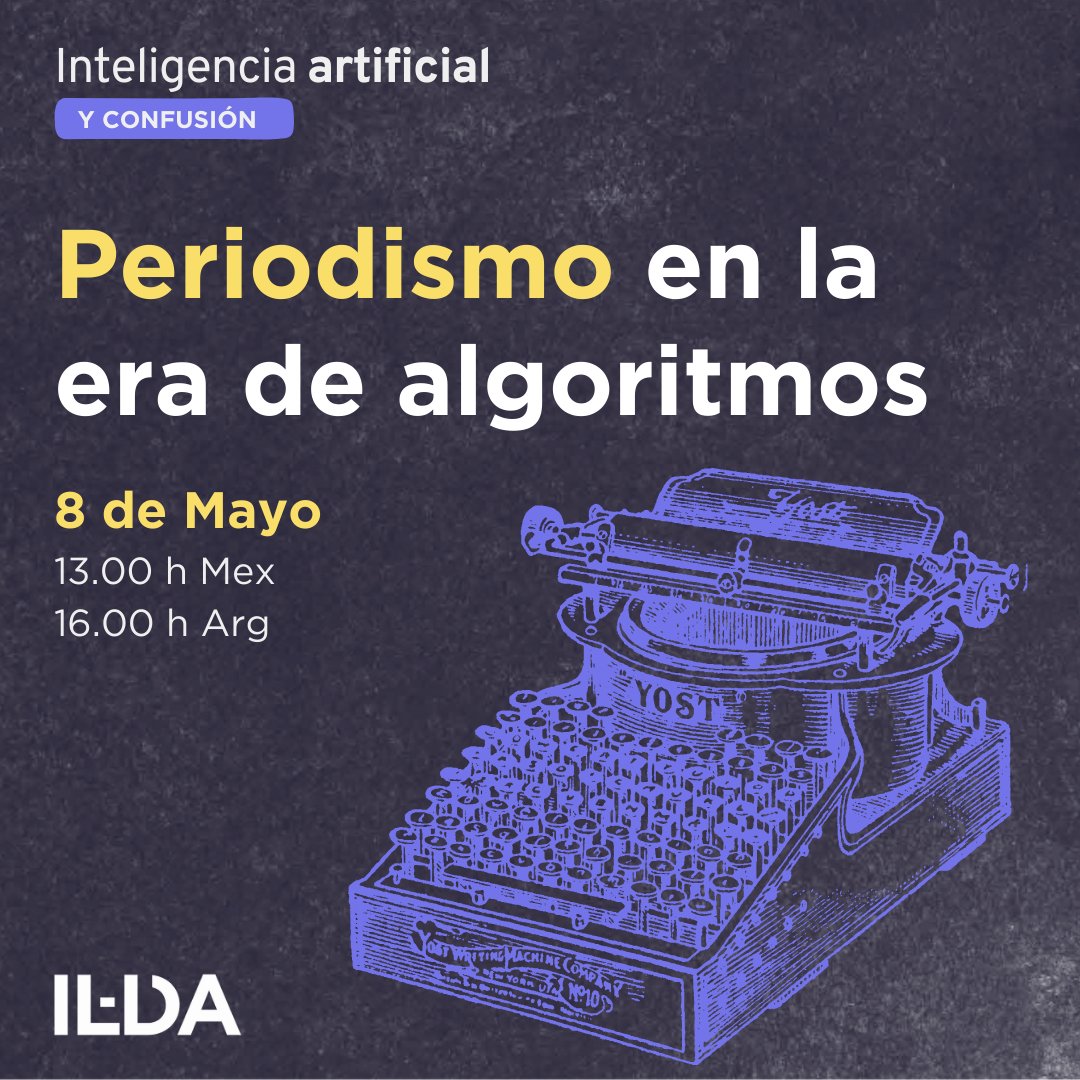 #IAyConfusión es un nuevo especial de entrevistas y conversaciones para buscar respuestas colaborativas a las preguntas colectivas sobre la #IA en América Latina. En mayo será el 1er encuentro sobre IA, libertad de expresión y periodismo. ¡Te esperamos! 📝bit.ly/4bda7cY