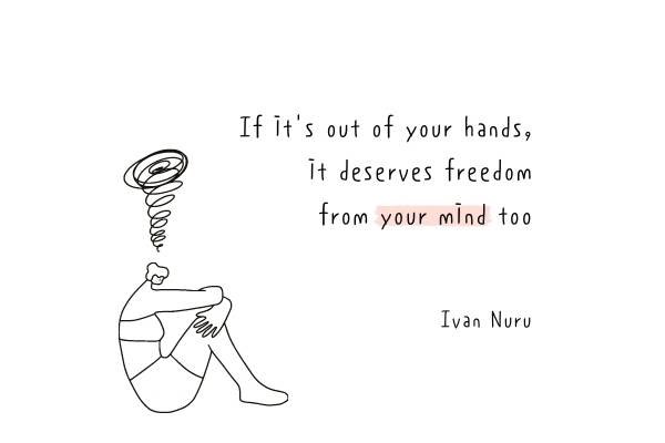 If you have no control over it.. release it from your mind. It serves no purpose to you if it is out of your control. #letitgo #mentalhealth #selfcare #theolivebranchcounselingcenter