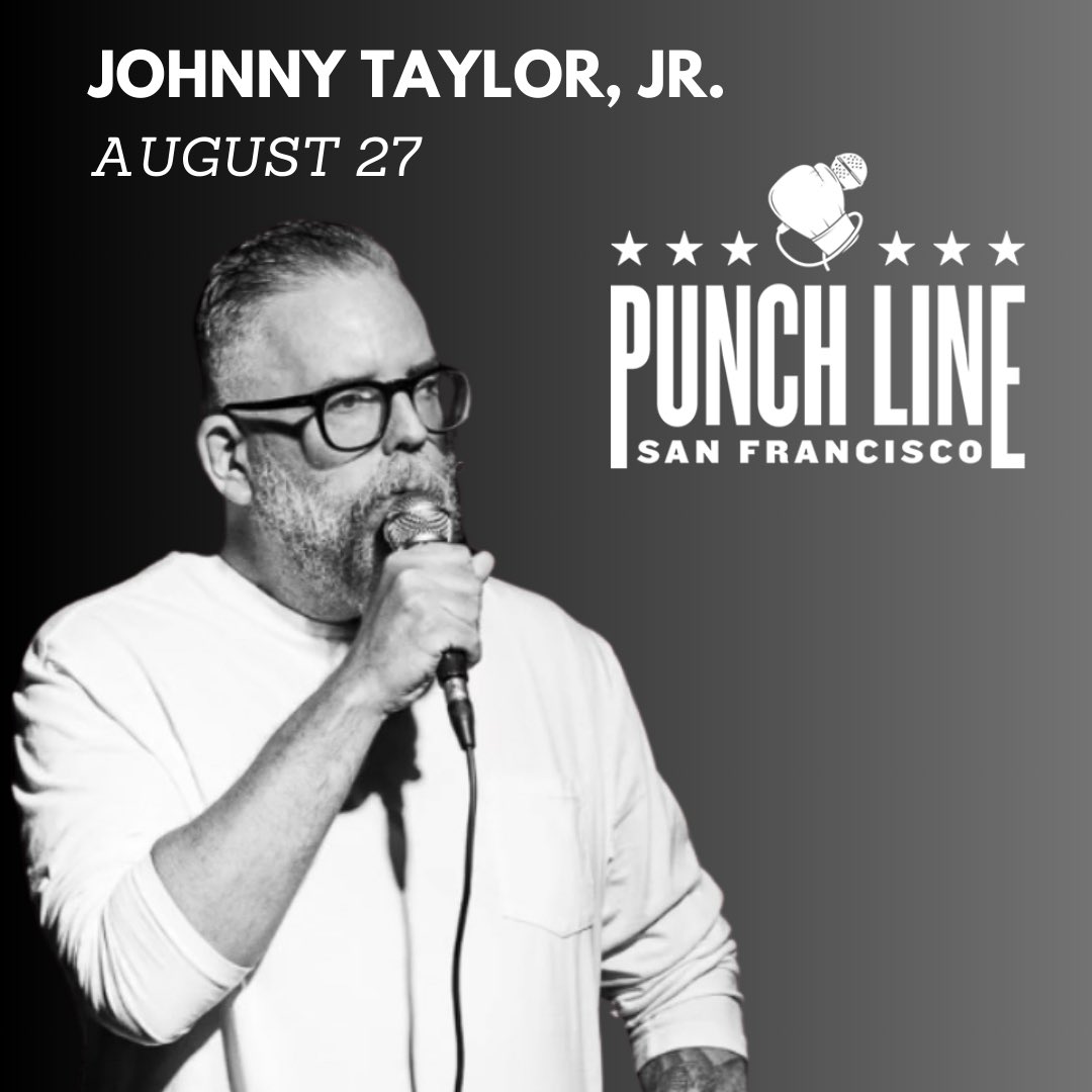 I’m headlining the San Francisco Punch Line on August 27. Tickets on sale soon.