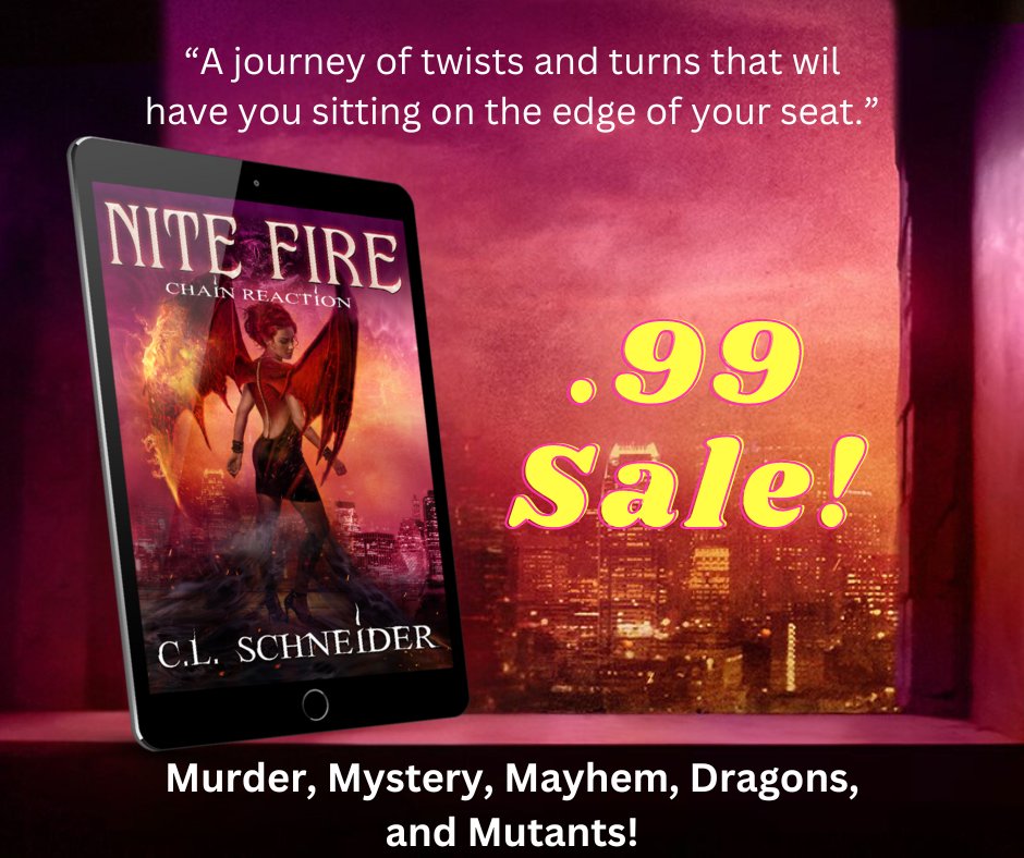 🔥GET IT WHILE IT'S HOT🔥 People are mutating and combusting on the street, committing random acts of savage violence. Are they still human? Were they ever? Buckle up and dive into the explosive 2nd book in the Dahlia Nite Series - ONLY .99 thru 5/2! mybook.to/NFseries