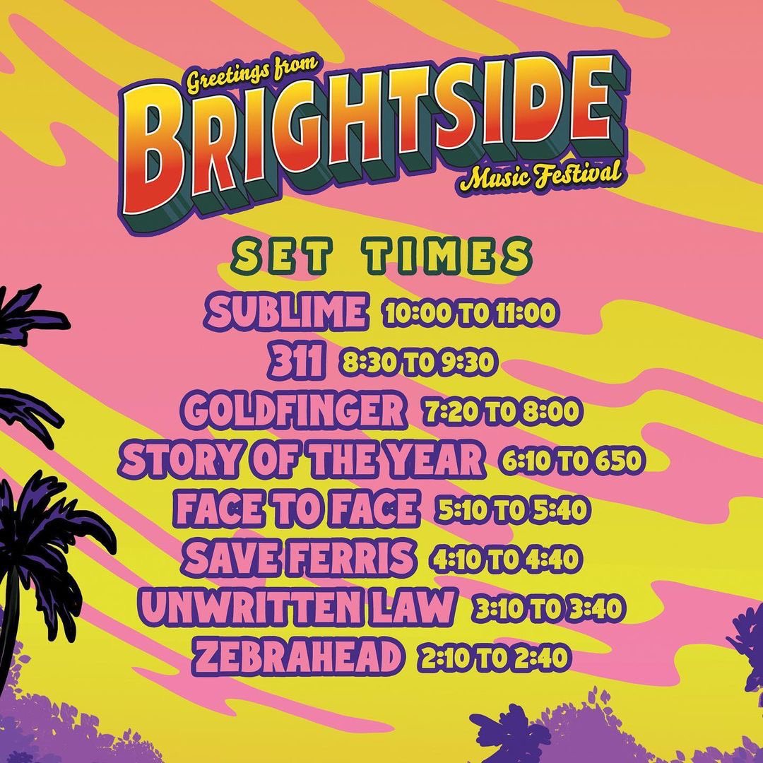 Flying to Orlando, Florida today to play @brightsidefest tomorrow! We play 2:10 -2:40 Saturday afternoon! This is gonna be a fun party! @zebrahead #zebrahead #brightsidefestival #orlando #florida