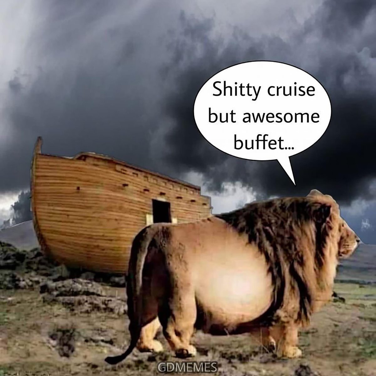 Something the Bible won’t tell you…
#LustigesGegenDoofes 
#HumourAgainstStupidity
#NoahsArk 🤭👇
@wichtel_wicht 😉