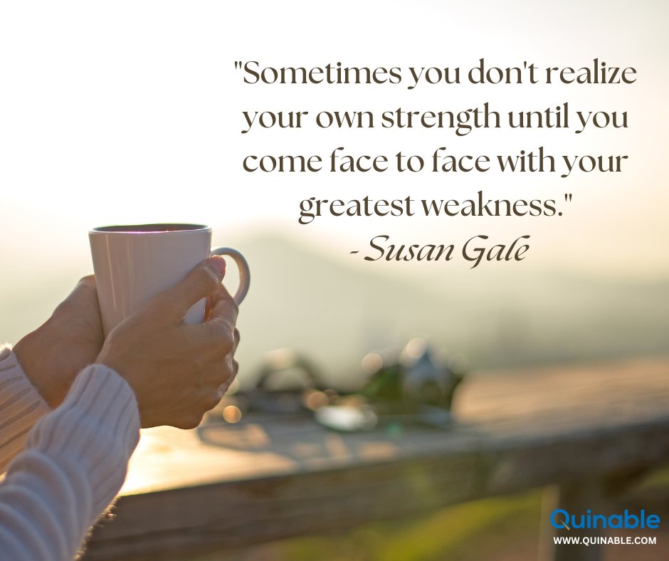 Your greatest weakness is just a stepping stone to your greatest strength. #QuinableResilience #HealthcareSuccess #quinable #healthcareapp #healthcarestaffing #cnajobs #lpnjobs #nursingjobs #nurse