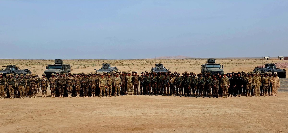 Exercise #Dustlik 2024
#Agnipathscheme
The Joint Military Exercise between #IndianArmy and #Uzbekistan Armed Forces culminated at #Termez Training Base, after an intense validation training. 

#IndiaUzbekistanFriendship🇮🇳🇺🇿