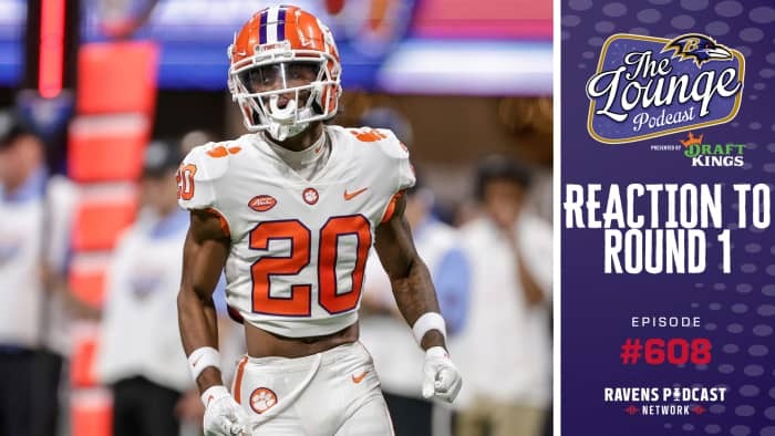 The pick is in! The Lounge breaks down the Ravens taking Clemson cornerback Nate Wiggins at No. 30 in the 2024 NFL Draft. Listen here: rvns.co/thelounge