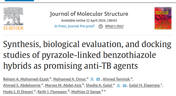 mathiassenge's tweet photo. Always nice to be part of collaborative studies 🌍😀: new paper with out Egyptian colleagues from the #NationalResearchCentre in Dokki 🇪🇬 out in #JMolStruct @ELSchemistry https://t.co/FVoD5BOkPS work at @TCD_Chemistry @TCDTMI 🇮🇪funded by @scienceirel https://t.co/0Rm5U2ZfID