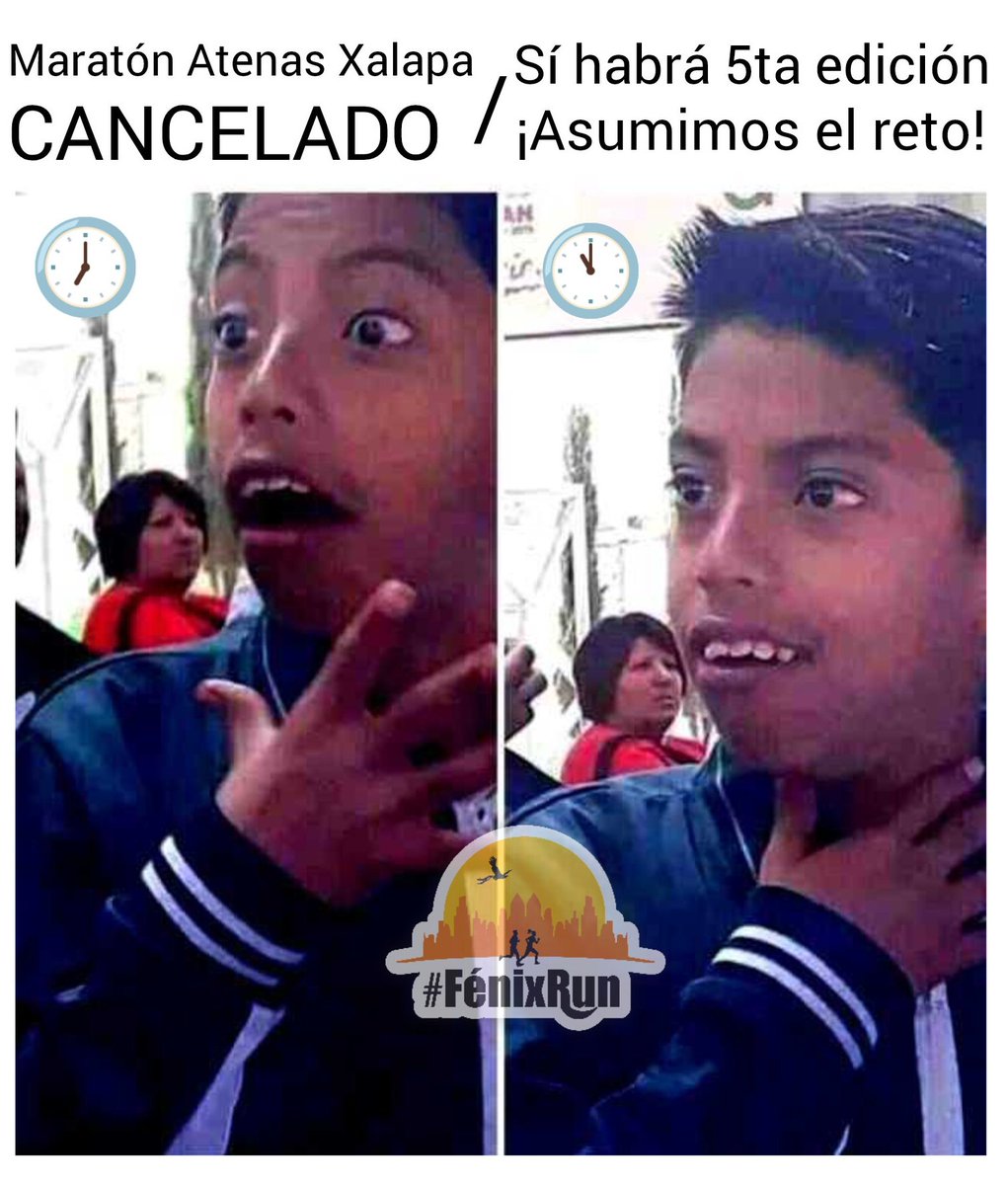 Ya no podemos con la emociones jajja
¡Si habrá maratón Atenas Veracruzana Xalapa! 🥳🥳🥳
