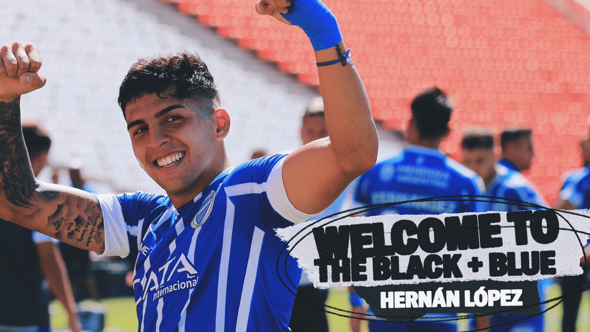 DONE DEAL: Hernán López ▶️ @SJEarthquakes ✅

✍🏻 #SJEarthquakes acquire midfielder Hernán López from Argentina’s #GodoyCruz and sign him to a DP contract through the 2026 MLS season with club options for 2027 and 2028, pending receipt of his ITC.

#VamosSJ | #MLS | #Quakes74