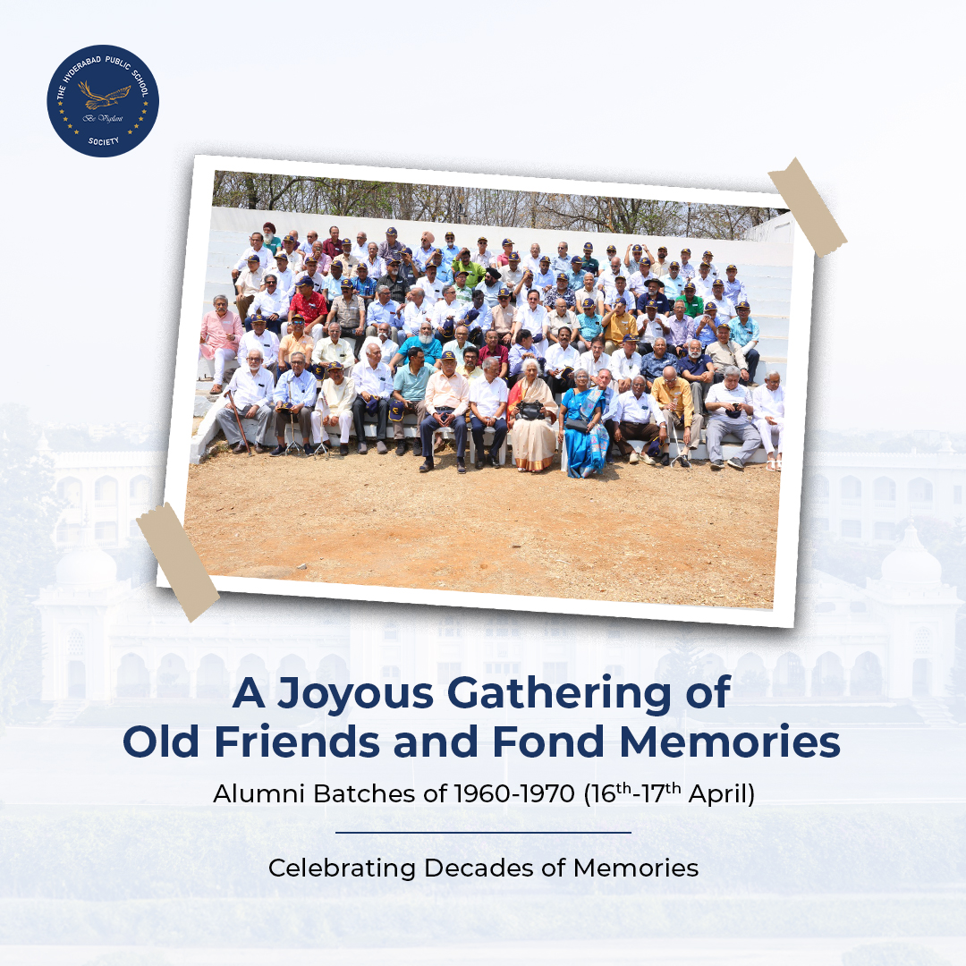 Rediscovering the magic of yesteryears, the HPS Alumni Reunion for the batches of 1960 to 1970 brought together cherished old friends and memories. 
.
.
#HPSAlumniReunion #Nostalgia #OldFriends #CherishedMemories #Reconnecting #HeartwarmingMoments #SchoolDays #EnduringBonds