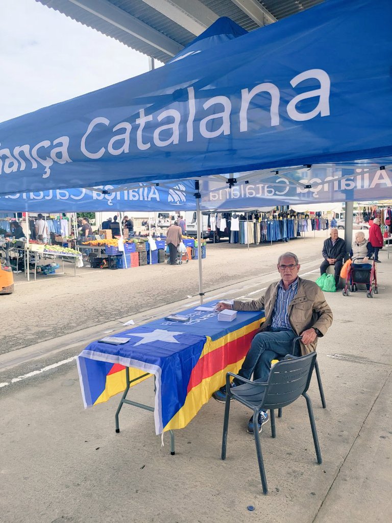 ATENCIÓ🔊
Demà dissabte 27 d'abril, de 10h a 14h, serem al mercat BALAGUER‼

Vine a recollir el teu vot 🗳 al nostre tendal.

#SalvemBalaguer i #SalvemCatalunya amb @CatalunyaAC

VOTA ALIANÇA CATALANA.