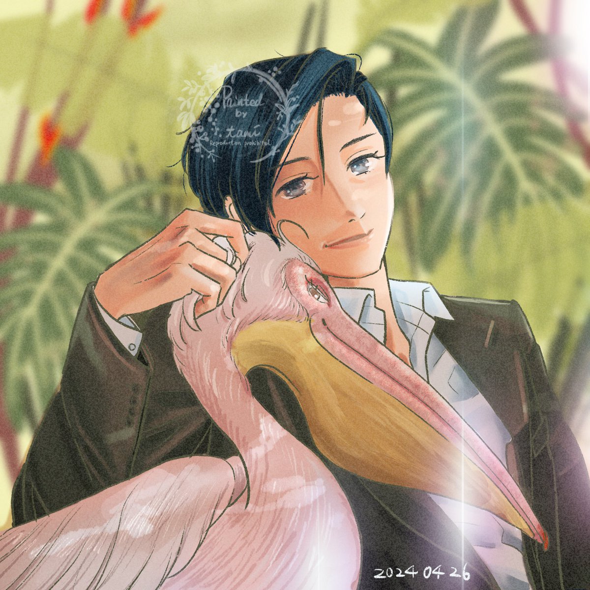 tamimona777's tweet photo. 鳥とスーツシリーズ
モモイロペリカン×立花カイリ(ハヤテマン)
この一人と一匹のドヤ顔で皆さんをイラッとさせられたら私の勝ちです✌︎
#BreadHeroes https://t.co/b76AKtqF40