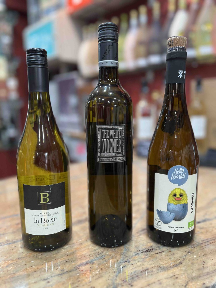 It’s National Viognier Day! ✨

Here’s Tracy with some of our most popular and favourite Viognier’s!

La Borie Pays d’Oc, France 🇫🇷

Barton Vineyards, Australia 🇦🇺

Hello World, Spain 🇪🇸

Shop now in-store or on our website ✨ 
lebonvin.co.uk/wine/favourite…