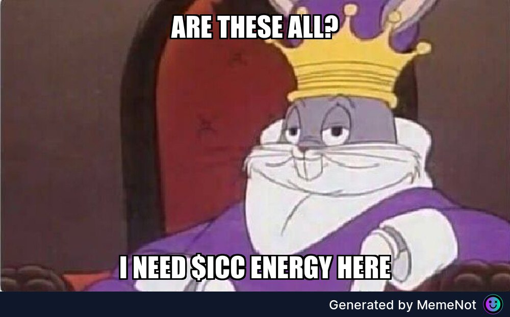 <a href="/SamuelXeus/">Xeusthegreat (♟,♟)</a> LET'S KEEP THE $ICC ENERGY BURNING
NO GOING DOWN
TO THE MOON 🚀🚀🚀🚀🚀🚀🚀🚀🚀🚀🚀🚀🚀🚀

ICE CREAM CAKE
TG: t.me/+q8enJmWLWnE3N…
@icecreamcakesol
#ICC $ICC #SOL #JUP #WIF