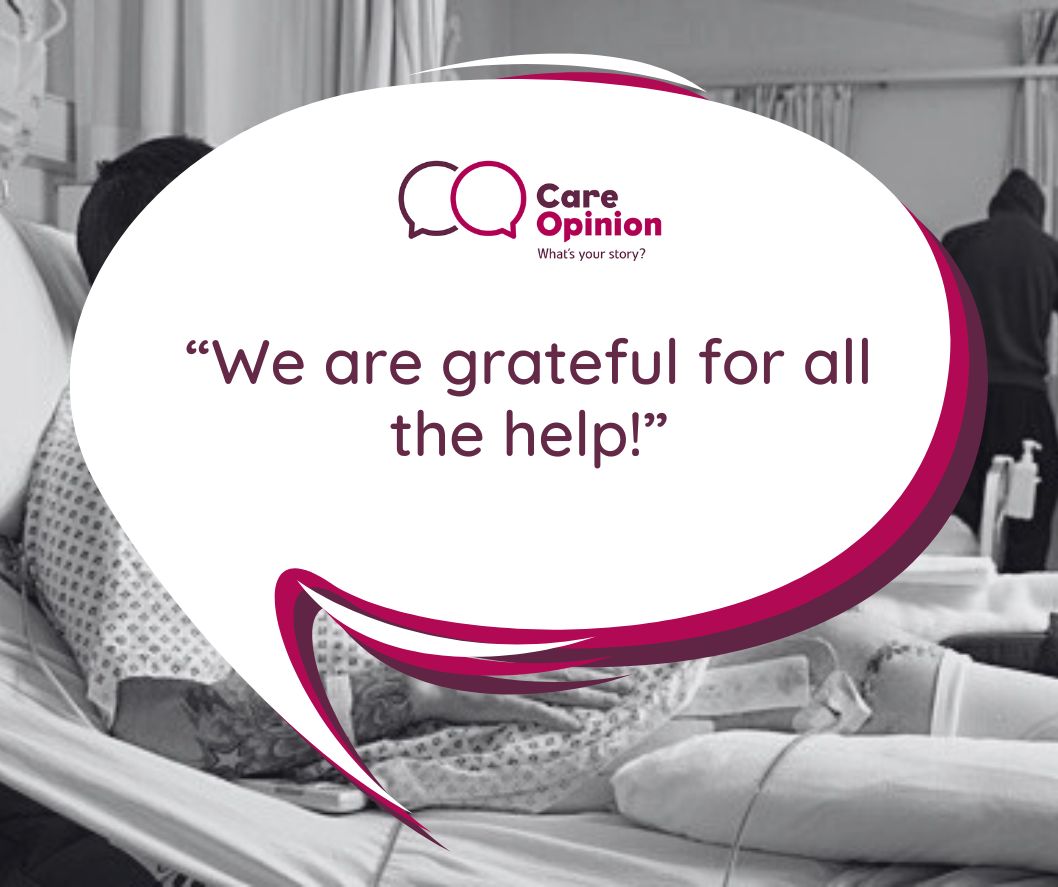 #FeedbackFriday Author's wife had a stroke last year and is very grateful for all the help she had from the Stroke team and physio team at University Hospital Monklands. careopinion.org.uk/1168689