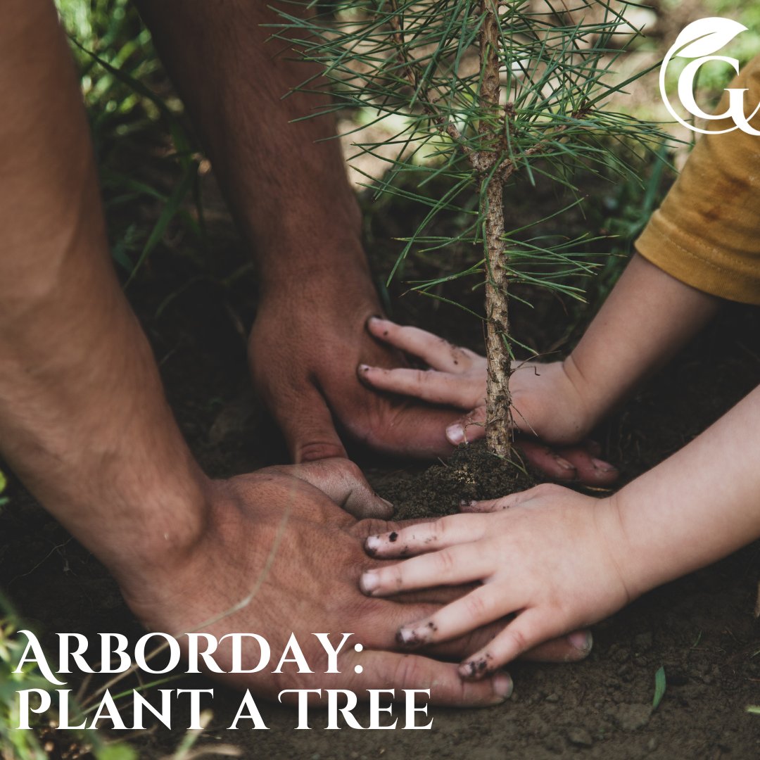 It’s #ArborDay! Let’s plant a tree today! #GuardianLawnCare