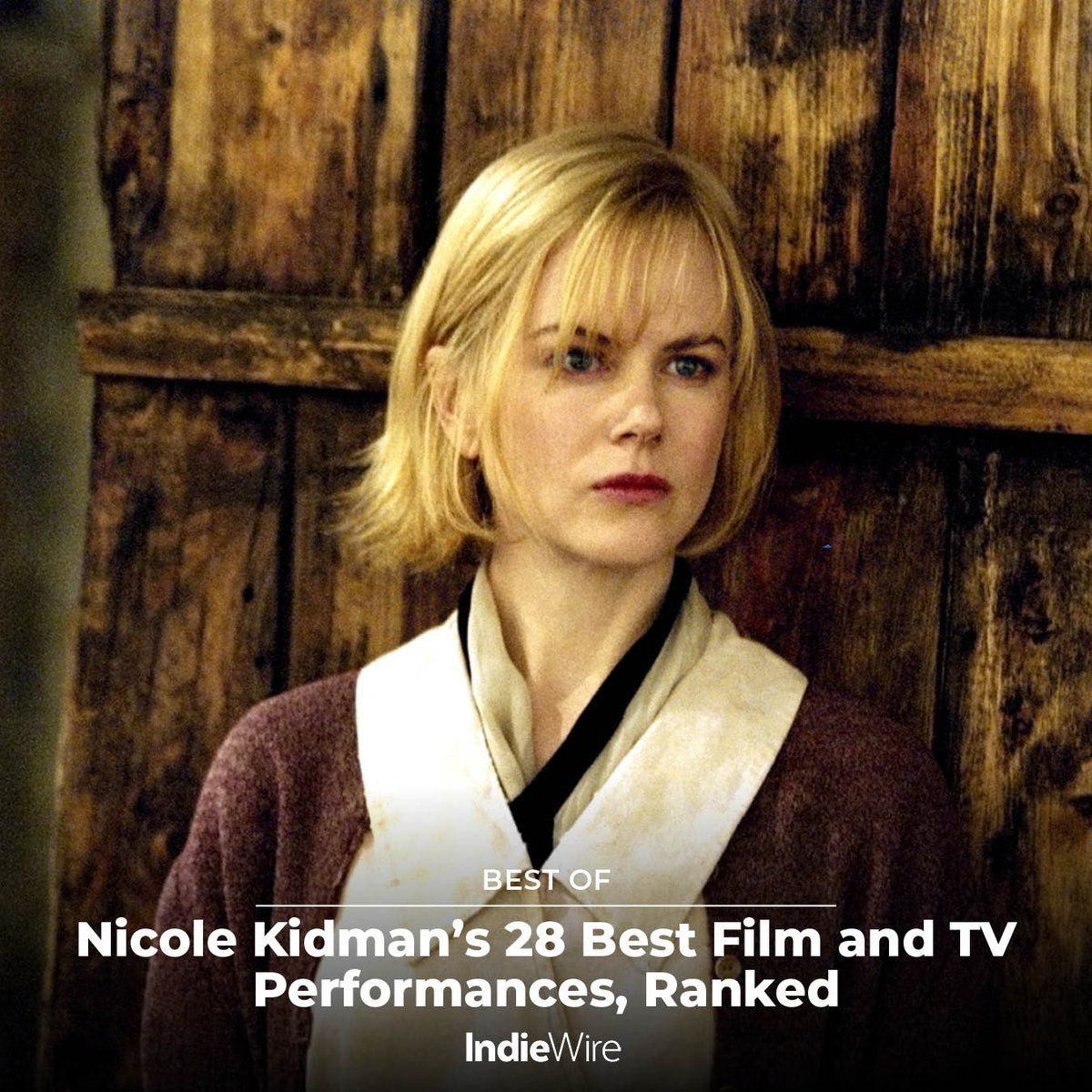 We come to Nicole Kidman movies… for magic. In celebration of the AFI Life Achievement Award she will receive on April 27, we pick her 28 best performances: trib.al/4acARUu