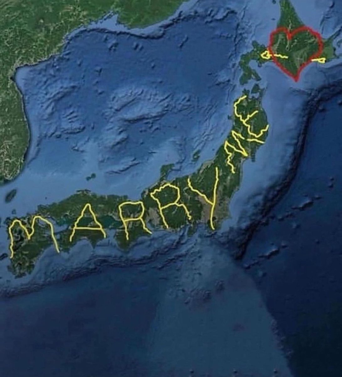 if my bf doesn’t propose to me with a strava map that covers the length of japan does he even love me