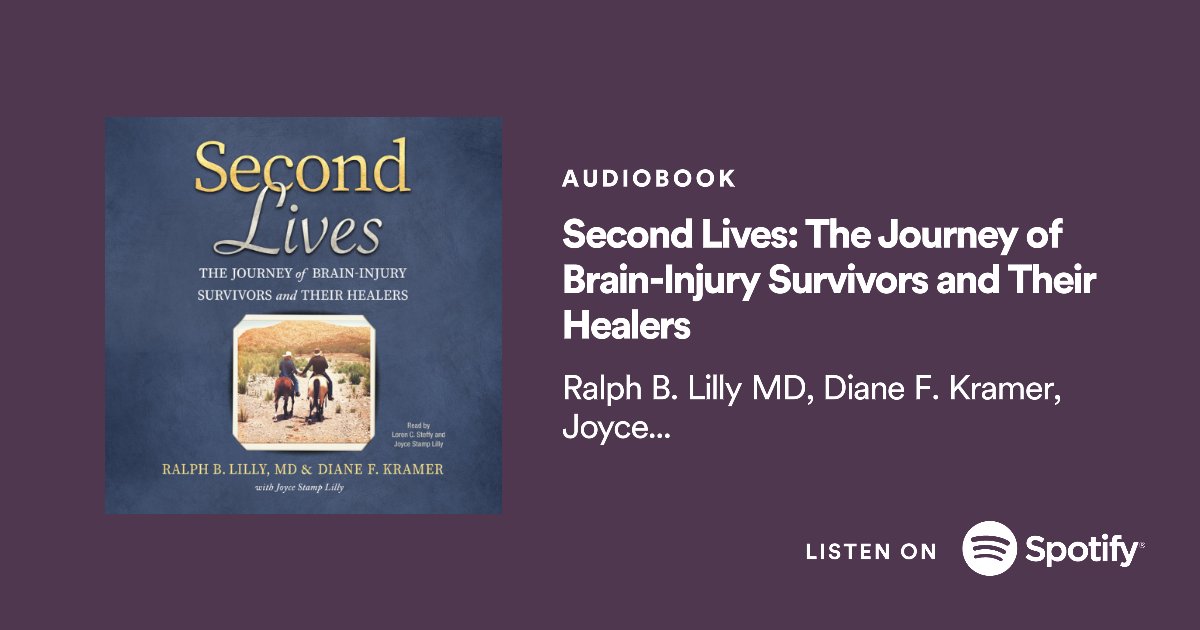 Check this out! Second Lives: The Journey of Brain-Injury Survivors and Their Healers Listen now on Spotify by clicking here: open.spotify.com/show/6yCtH2om0…