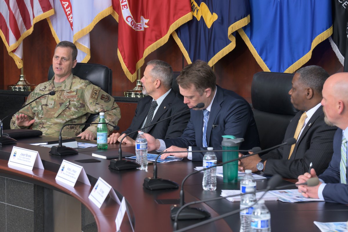 DLAMIL's tweet photo. #DLALogisticsOperations welcomed BG Joel W. Safranek & liaison officers from Australia, Brazil, Canada, and Japan. This visit, part of a series with #AFSAC & @DeptofDefense, enhances our #foreignmilitarysales network.
Read on: https://t.co/GLhPBR6KxY https://t.co/g1v9IdfUy7