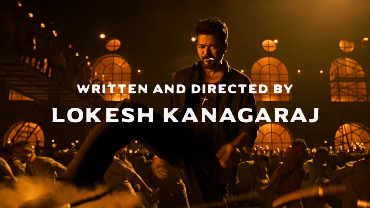 Written & Directed by #LokeshKanagaraj 💥