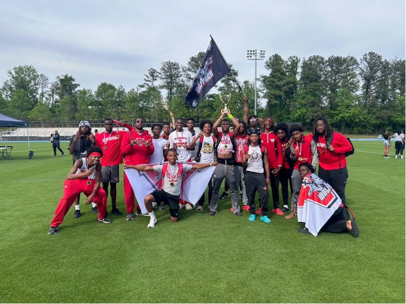 W_H_S_Athletics's tweet photo. Congratulations to our track teams for winning 1st place at the region championship meet. Amazing job athletes and coaches! 
#packpride https://t.co/nE2ubDLoSL