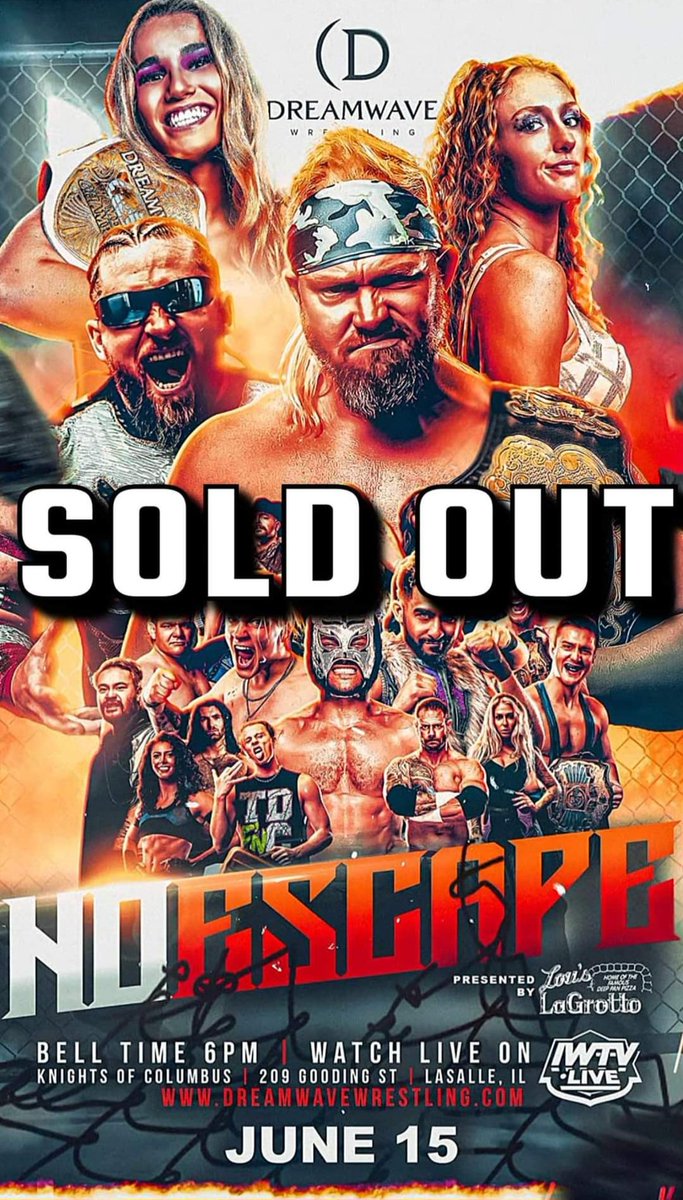 Last week, @BigEvMortgages presented myself and @ChanThomasPro for our successful. debut in the @DWWrestling territory. Now that were on the June card, it had officially sold out. We are The Top Attraction in the Territory