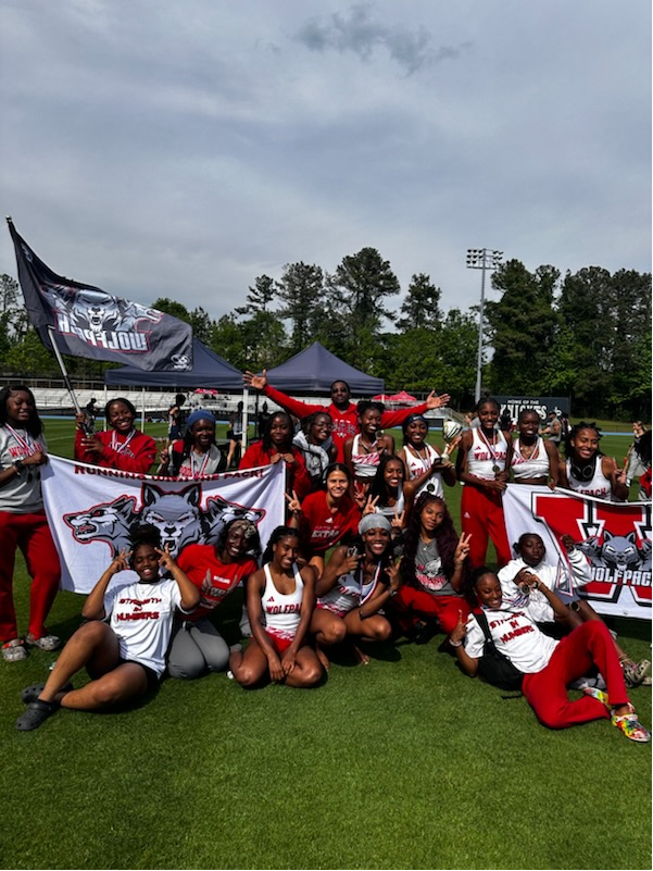 W_H_S_Athletics's tweet photo. Congratulations to our track teams for winning 1st place at the region championship meet. Amazing job athletes and coaches! 
#packpride https://t.co/nE2ubDLoSL