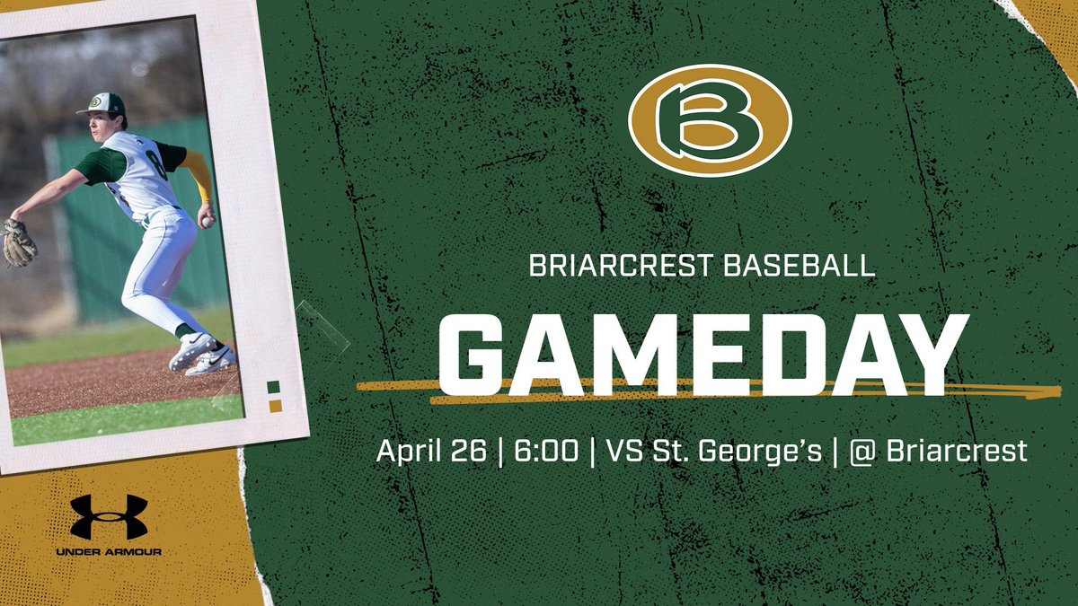 ITS SAINTS BASEBALL GAMEDAY!!! The Saints will face St. George’s tonight at 6:00!