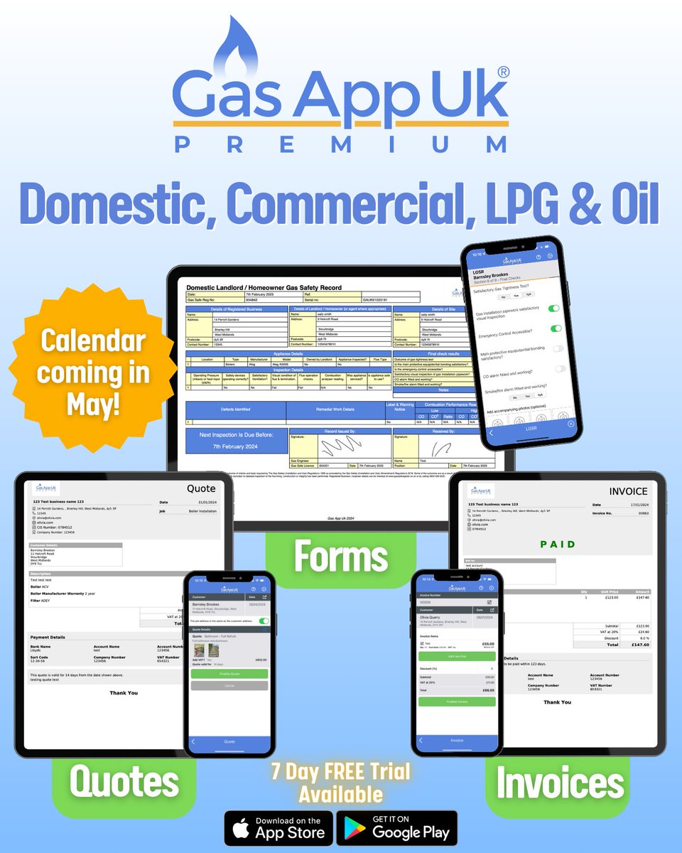 Your admin, covered ✅ with Gas App Premium! gasapp.co.uk/download/