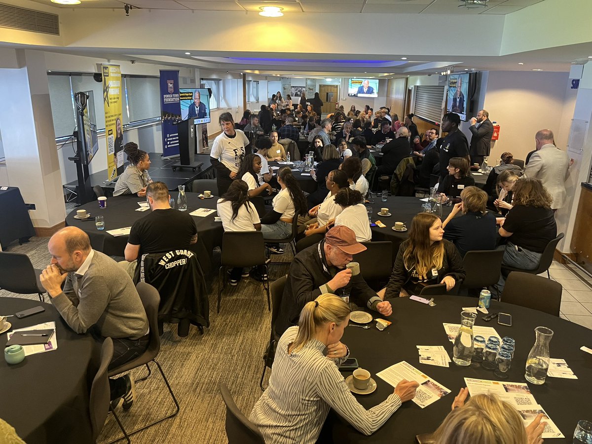 Fantastic turn out. We count over 100 young people here at @IpswichTown Great work @volunteering_uk @ITFCFoundation and thanks @riofoundation @_PCFoundation @NCSTrust @UKYouth @iwill_movement That’s 31 Hope hacks and over 3,000 young people engaged! #Reimagined #TeamHope