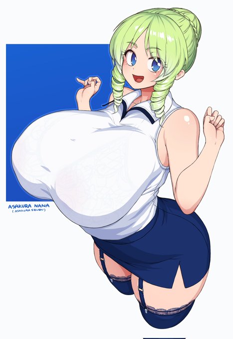 コイカツで作ったキャラを描いた
朝倉 七(あさくら なな、アサクラセブン) 