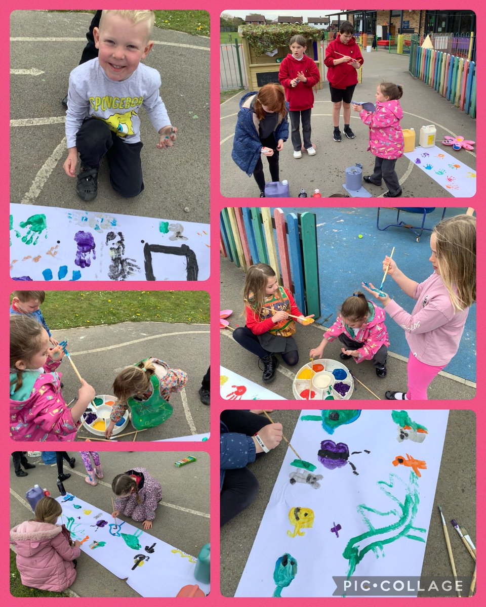 GWENER GWYCH! Chwarae potshlyd 🎨 @YDewiSant #DSIechyd #DSCM