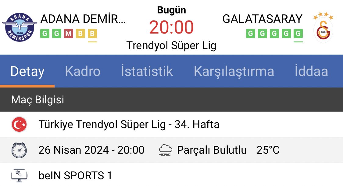 Maç saatine kadar beni takip et, yoruma skor tahminini yaz, rt yap. Eğer doğru bilirsen maçtan sonra süpriz var 😅❤️ #ADSvGS #BugünGünlerdenGALATASARAY