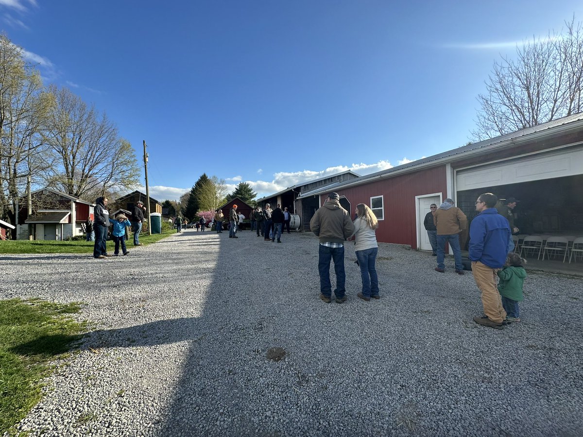 Spring has sprung Ohio! Farmers from Eastern Ohio counties gathered for the first Pasture Walk of the year Thursday evening! The Eastern Ohio Grazing Council hosts pasture walks from April - Oct for farmers to learn more, grow their skills and network with others about grazing!