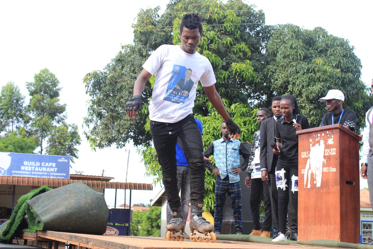 Brian Skater is here to help bwana Bashir go to power and show the students that it's time Are we together 📸 @WalakiraGodwin #NkumbaDecides2024 #NkumbaUpdates #NkumbaNews