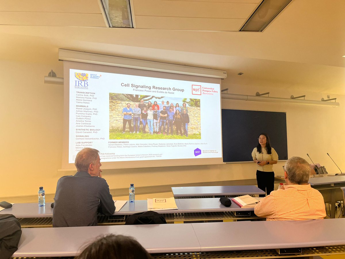 PosasLab's tweet image. One more Doctor in the house!
Today, Hansol Bae succesfully defended her PhD thesis 🎉
Best of luck in your new future steps! 👩🏻🎓🍀