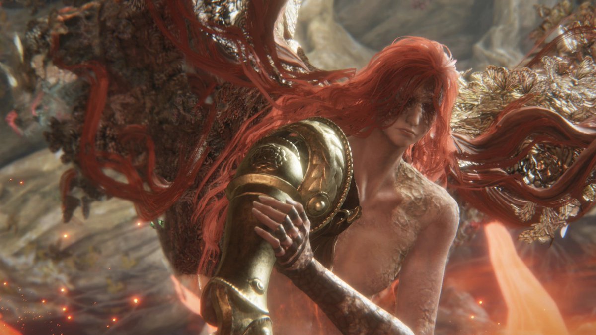 JVCom's tweet photo. La prothèse de bras de Malenia dans Elden Ring est en précommande chez Bandai Namco !

- bras articulé hautement détaillé
- taille réelle (33cm x 95cm x 13cm)
- peinture dorée
- 3 500 exemplaires dans le monde
-449,99€ https://t.co/7YRcno1B5o