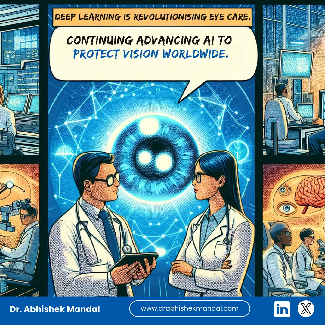 Seeing AI Clearly: How Deep Learning Lends an 'Eye' to Early Disease Detection!

A fun approach in understanding the power of deep learning for early eye disease detection!   

This story dives into the world of AI and how it is assisting healthcare professionals in identifying
