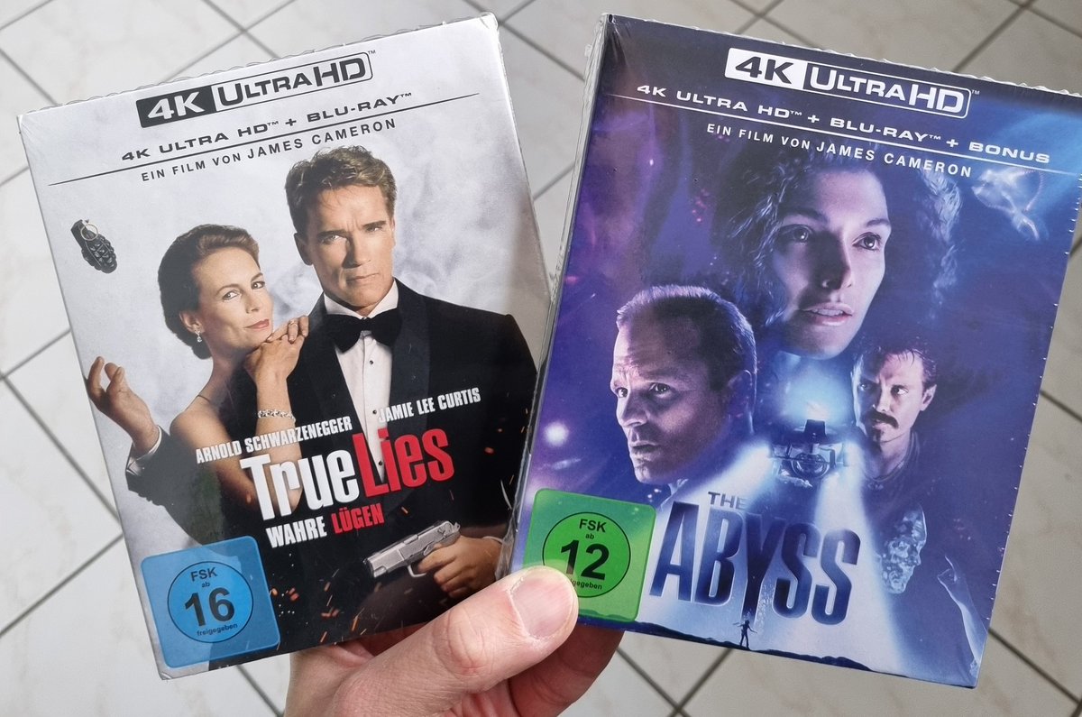 Post war da. Endlich!! 
#TrueLies #TheAbyss #JamesCameron #NeuimRegal