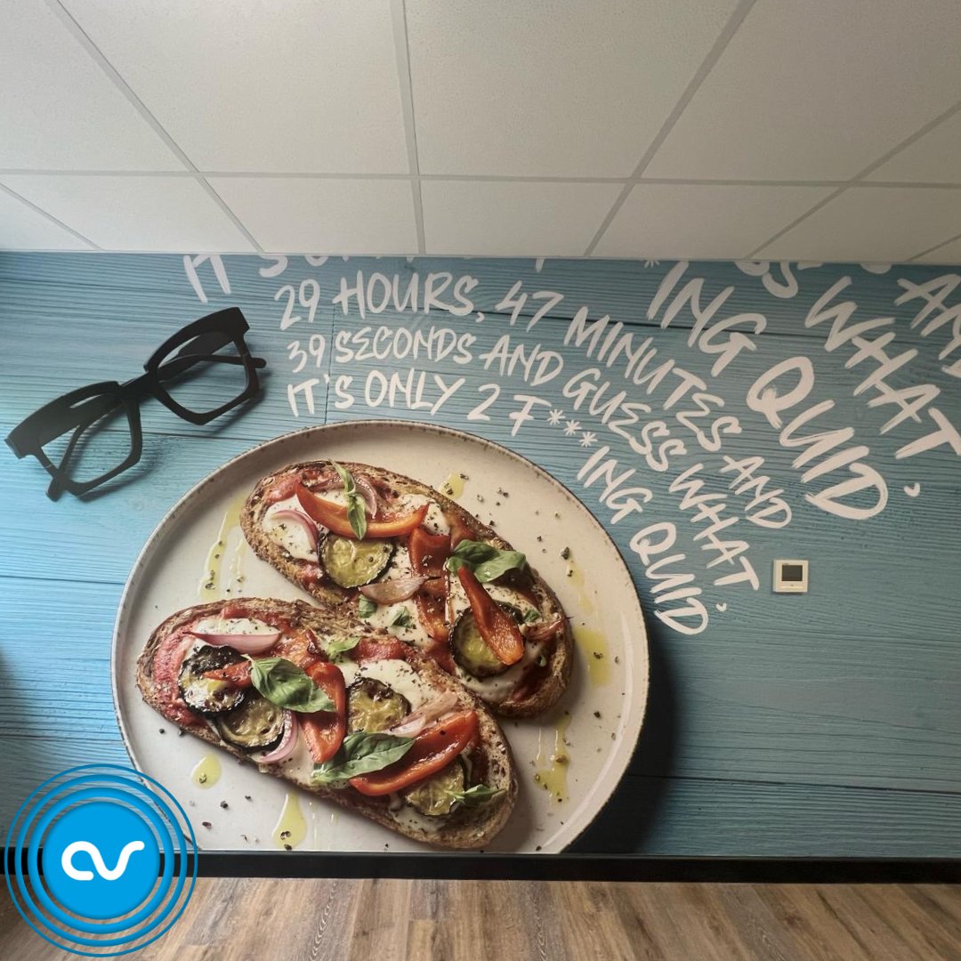 ArSigns's tweet image. The perfect #finesignfriday post.

Picture this, a Saturday morning butty on a crispy ciabatta, avocado and poached egg on a sourdough slice, French toast with a classic white bloomer…

..are exactly the intrusive thoughts the team had when completing this #signage fit-out.