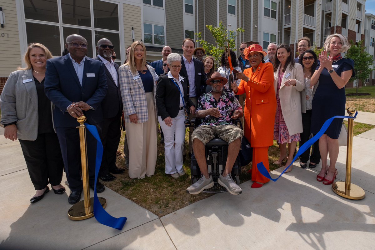 I was honored to join in the opening of the Eastway Crossings Apartments. This community will serve low-income seniors, with 30% of the units reserved for veterans. Housing is a right, and I will not stop fighting for access to affordable housing until that right is a reality.