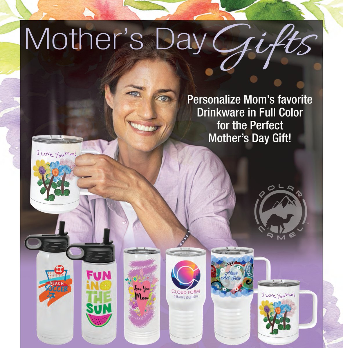 Get your Mom the perfect Mother's Day gift this year! Order any of these items today and have them personalized just in time for Mother's Day! #rixstinerecognized #mothersday #mothersdaygift #personalize #custom