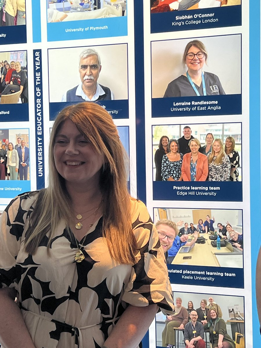 Wishing our amazing <a href="/Lorraine_098/">Lorraine Randlesome</a> the very best of luck with her University Educator of the Year nomination! <a href="/UEA_Health/">School of Health Sciences</a>