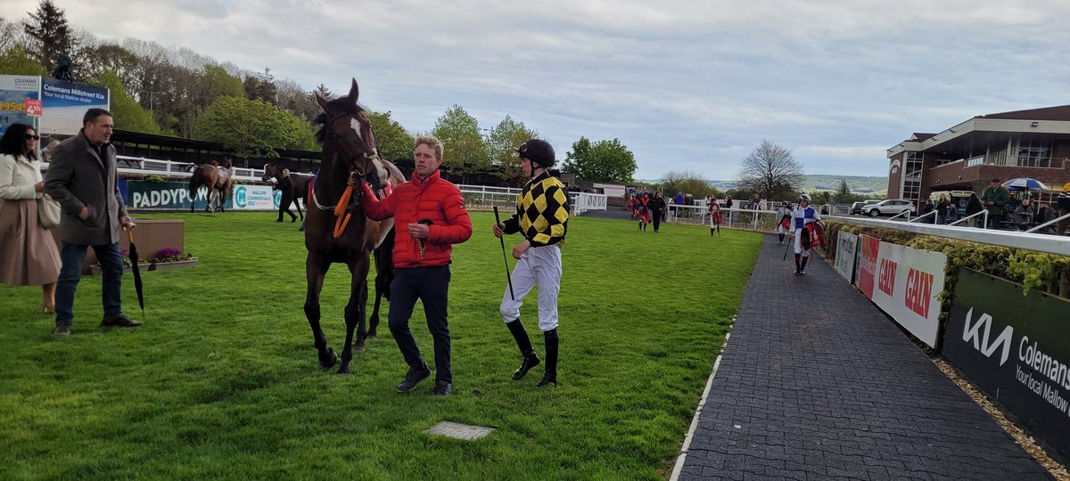 IrishRacing365's tweet photo. Karlsberg with Shane Crawley and Hugh Horgan @corkracecourse https://t.co/HfTPWeJTci