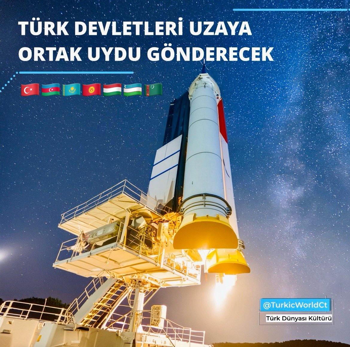 Türk Devletleri Uzaya Ortak Uydu Gönderecek Ankara’da gerçekleştirilen TDT Uzay Ajansları Toplantısı’nda ortak uydu üzerinde çalışacak özel bir ekibin oluşturulması konusunda mutabakata varıldı. Ekibin Kazakistan’daki araştırma merkezinde faaliyetlerini sürdüreceği belirtildi.