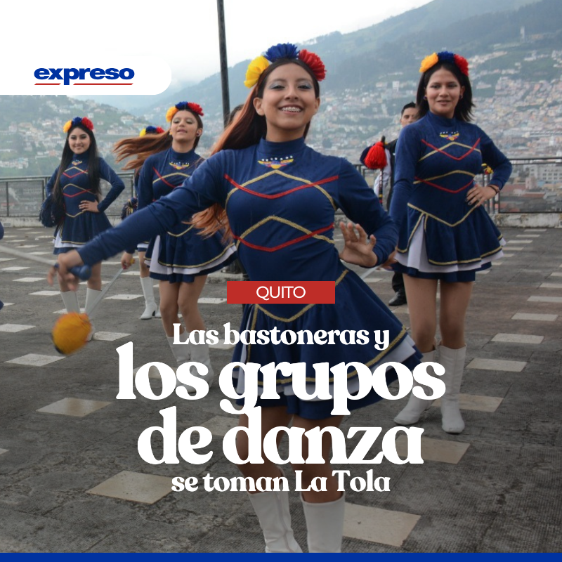 Expresoec's tweet photo. #Quito | La Tola, este tradicional barrio de la capital, tiene vida al convertirse en el escenario donde se conjugan bastoneras y grupos de danza para un concurso que convoca a escuelas y colegios. 

Te lo contamos 👉 https://t.co/LmSbCzB0ff https://t.co/75uJU4FGEe