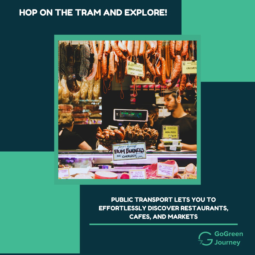 Ready to explore Melbourne's diverse food scene with convenient public transit? Trams and trains lead the way to culinary treasures waiting to be discovered. 

#explorebytransit #discoveryourcity #accessibletravel