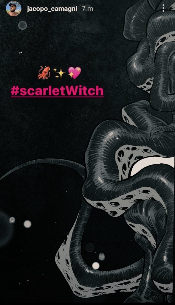 Scarlet Witch ( 2024) spoiler by jacopo Camagni on Instagram 
Chthon's or Moridun's tentacles?
Art is so good