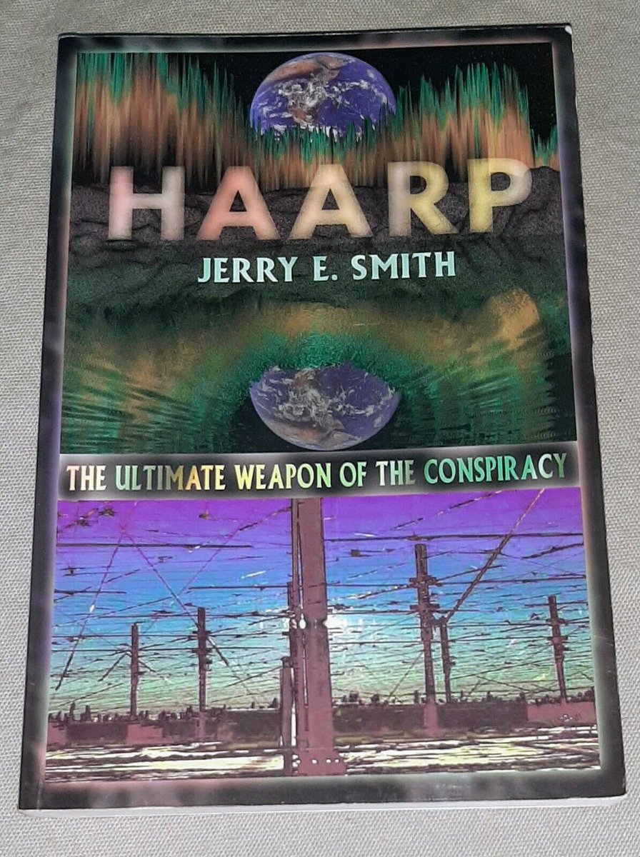 This book does great job of exposing the Pentagon's use of HAARP in the mind control of the American people, and the DOD's manipulation of the weather for the agenda of global genocide through plausibly deniable means. Revealing and well researched: amazon.com/HAARP-Ultimate… #ad