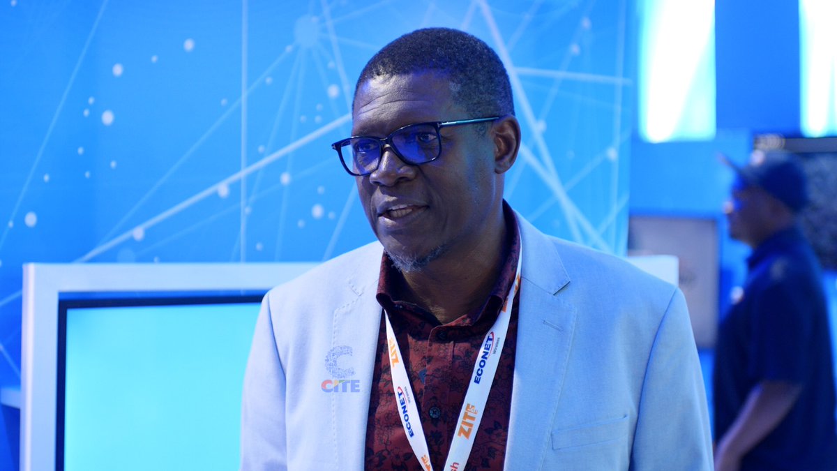 During our visit to the @econetzimbabwe stand @ZITF1 we had the pleasure of speaking with Chief Operating Officer Kezito Makuni. It was a great opportunity to learn more about the company's latest developments and initiatives. @zenzele